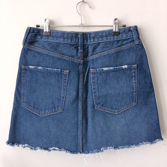 Abercrombie & Fitch Zoe A-Line Denim Skirt - Picture 3 of 3